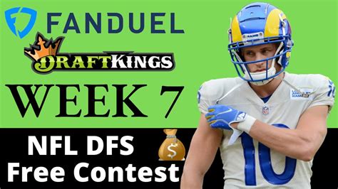 fanduel week 7 lineup|DraftKings NFL Week 7 & FanDuel Week 7 Lineups: NFL DFS.
